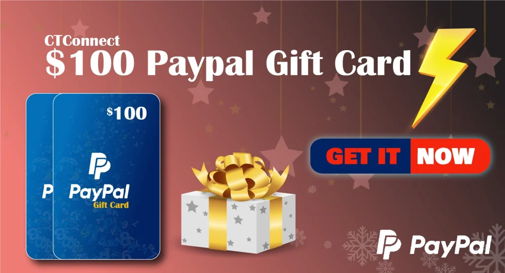 $100 PayPal gift card